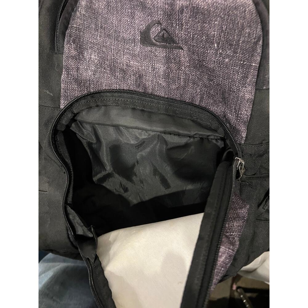 Quiksilver Purple Gray Skater Backpack - Picture 3 of 6